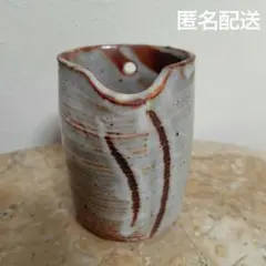 陶器 花瓶 壁掛け 刷毛目　フラワーベースのサムネイル