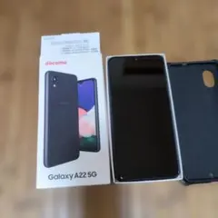 Galaxy A22 5G (SC-56B) docomo 本体　ケース付のサムネイル