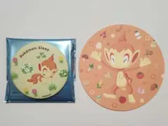 ポケモンスリープ おやすみ缶バッジ カビゴン ヒコザル 2個セット