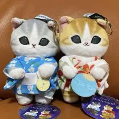 モフサンド/mofusand》浴衣にゃん大きめマスコット 全2種セット - メルカリ