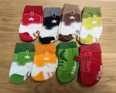 8足セット 赤ちゃん 靴下 TRUMPETT