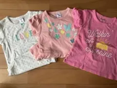 夏　Tシャツ　ロンパース　新品　3枚セット