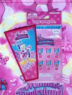 ディズニーパルパルーザ ミニーのファンダーランド ワッペンアクセサリー ドナルド