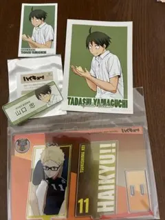 ハイキュー　アクスタ　カード　4点 月島&山口