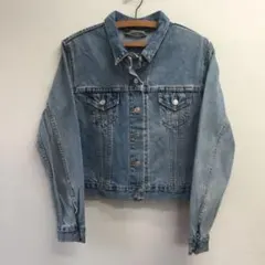 リーバイス　デニムジャケット　レディース　ビンテージ　古着　Gジャン
