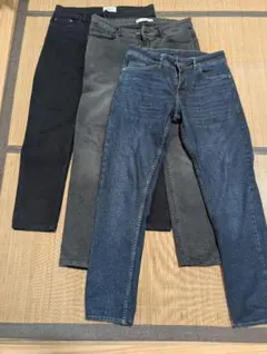 【3枚セットメンズジーンズ（Pull&Bear / Mango / Levi'sのサムネイル