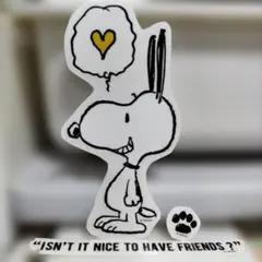 スヌーピー　貼ってはがせるビッグステッカー　2018