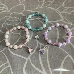 人魚姫ブレスレット3点セット