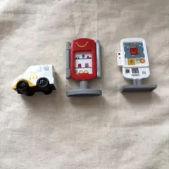 最終値下げ⭐️美品⭐️マクドナルド ハッピーセット ミニチュア 3点セット