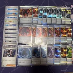 ポケモンカード　ニンジャスピナー汎用カード多数エネルギー等34枚セット