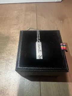 Paul Smith プレート型ネックレス シルバー
