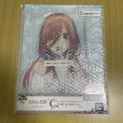 五等分の花嫁　中野三玖　一番くじ　C賞　バストアップアクリルボード　5周年