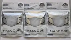 MASCODE マスコード 3Dマスク グレー L