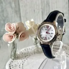 【希少】SEIKO ルキア 腕時計 1B25-0AH0 電波 ソーラー シルバー