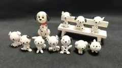 犬の置物　こけし　レトロ　インテリア　101匹わんちゃん