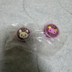 たまごっち手作りおやつチャーム#平成女児チョコ ラブリっち＆ふらわっち