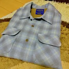 90's PENDLETON 極上好配色 オンブレ グラデーション ボードシャツのサムネイル