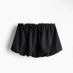 ⭐︎値下げしました⭐︎【新品タグ付き】H&M スカート　ミニ　 黒　Lサイズ