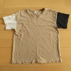 【ブランシェス】キッズ 半袖Tシャツ ベージュ・白・黒 Tシャツ 140 男の子のサムネイル