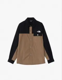 THE NORTH FACE キッズ　ロングスリーブヌプシシャツ150