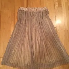 ミディ丈 チュールスカート