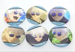 呪術廻戦 懐玉玉折 キャラバッジコレクション 五条悟 6点