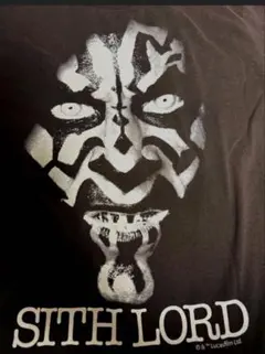 【新品タグ付・L】スターウォーズ ダースモール SITH LORD Tシャツ 黒