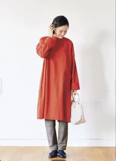 中川政七商店 麻布Tシャツチュニック 長袖 - メルカリ