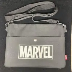 MARVEL サコッシュ ショルダーバッグ ブラック