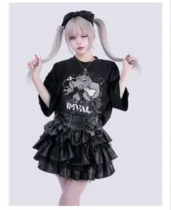 IMVAL×GALFY / Doll Dog 大萌袖 L/S TEE［BLK］ - メルカリ