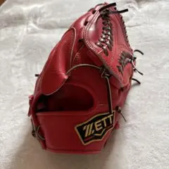 ZETT PROSTATUS 軟式 グローブ レッドのサムネイル