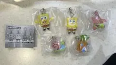 【即日配送】新品 スポンジボブ めじるしアクセサリー コンプリート 全5種