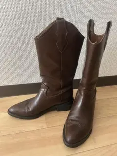 最終お値下げ‼️ユヌマンション　ウエスタンブーツ