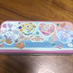 ディズニーシー　チョコレート空き缶　ダッフィー