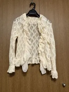 カーディガン レース