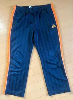 adidas ジャージ パンツ ネイビー オレンジのサムネイル