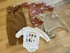 ロンパース　セット　80 バースデイ