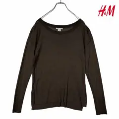 H&M ボートネック長袖ニット XS レディース