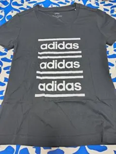 adidas 半袖Tシャツ M 黒