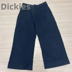 古着 Dickies ディッキーズ ワークパンツ 紺 S まE7
