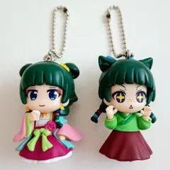猫猫 でふぉフィグ！薬屋のひとりごとキーホルダー 2個セット