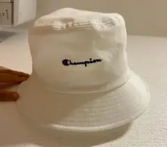 Champion バケットハット ホワイト