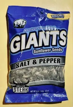“GIANTS”ひまわりの種 (SALT & PEPPER 味) 163g