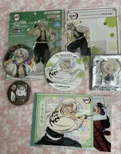 鬼滅の刃 不死川実弥 アクリルスタンド 缶バッジ コースター マグネット