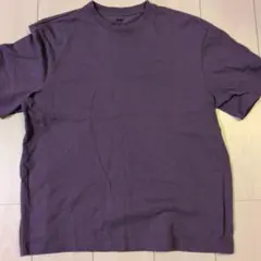 H&M ヘビーウェイト Tシャツ パープル M