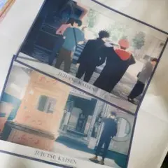 呪術廻戦 虎杖　伏黒　OP ED A3 クリアポスター 渋谷事変　死滅回游　92