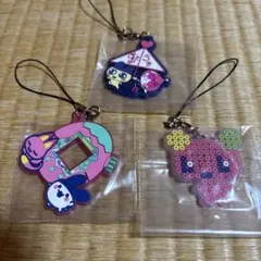 たまごっち一番くじ F賞ラバーチャーム3点セット