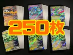 ポケモンカード ポケモンのみ250枚まとめ売り ex・rあり
