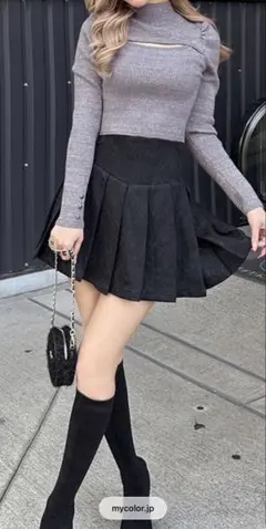 ブラックフレアスカート Mサイズ