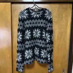 RAF SIMONS Closer期ノルディックニット セーター 46のサムネイル